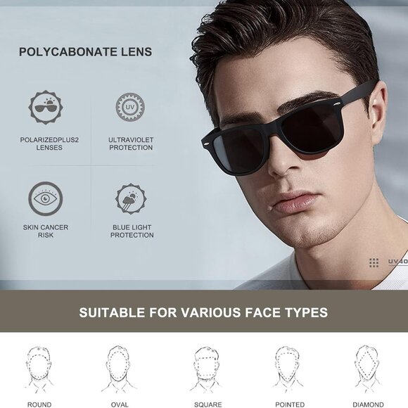 3 Pack Polarized Sunglasses - Picture 2 of 5